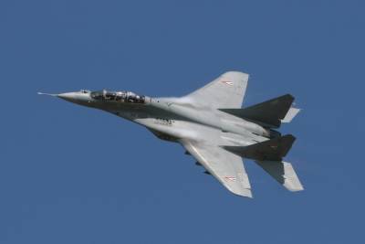 В Астраханской области сгорел МиГ-29