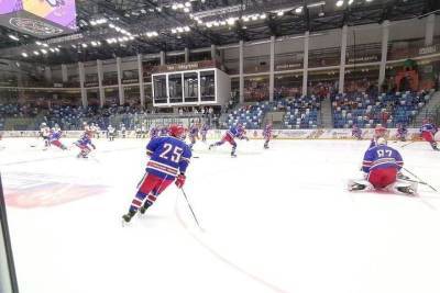 В Туле в «Ледовом дворце» после матча хоккеисты устроили массовую драку на льду