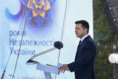 Речь Владимира Зеленского на параде ко Дню Независимости Украины: Мы - семья, сборная Украины, одна команда