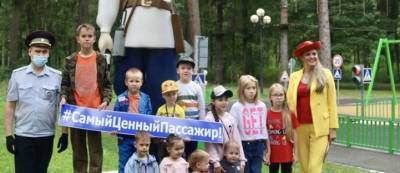 В Красногорске сотрудники ГИБДД организовали урок дорожной безопасности в детском городке «Сказочный»