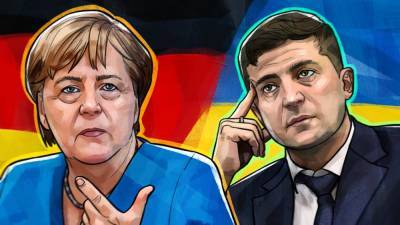 В Британии высмеяли резкие заявления Меркель и Зеленского в адрес РФ