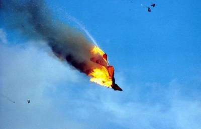 Истребитель МиГ-29 ВКС России сгорел - что с пилотом
