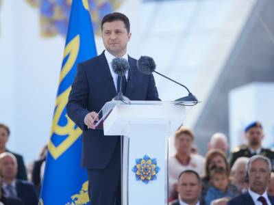 "Наша история и наше государство уникальны". Речь Зеленского по случаю 30-й годовщины независимости Украины