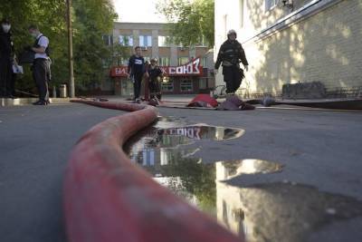 Пожар произошел в жилом доме на Рязанском проспекте в Москве