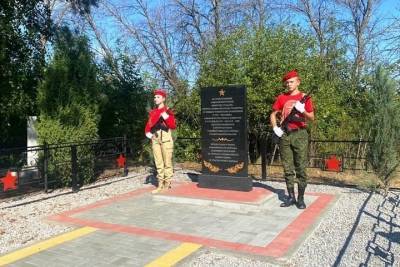 В Волгоградской области привели в порядок еще 2 воинских захоронения