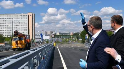 Реконструкцию Старо-Рублёвского путепровода в Москве завершат в 2022 году