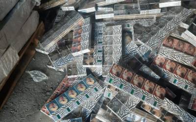 В Латвии обнаружены 3,5 млн контрабандных сигарет с белорусскими акцизными марками