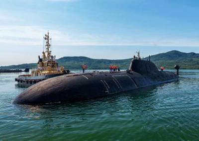 АПЛ «Кузбасс» вернулась на базу Тихоокеанского флота после длительного подводного похода