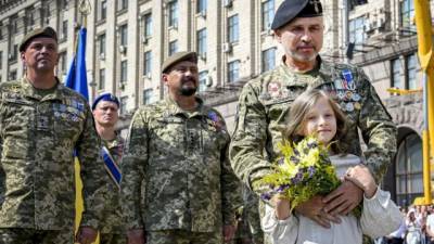 Завершился праздничный парад по случаю 30-й годовщины независимости Украины