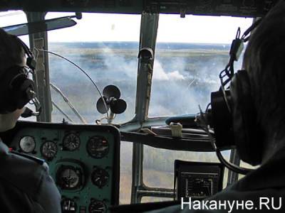 Огонь в районе горы Волчиха на Среднем Урале будут тушить с вертолетов и пожарного поезда