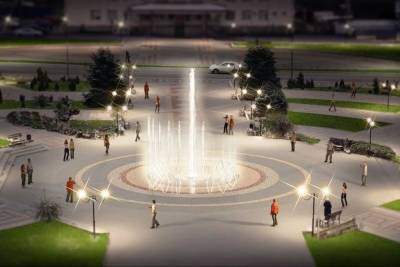 На центральной площади Усть-Лабинска появится поющий фонтан