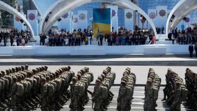 Украина отмечает 30-летие независимости. В Киеве прошёл парад