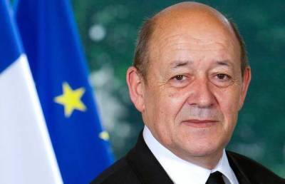 Франция никогда не признает незаконной аннексии Крыма и не смирится с ситуацией в ОРДЛО, - глава МИД Ле Дриан