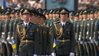 День независимости Украина празднует военным парадом с участием националистов и сил НАТО