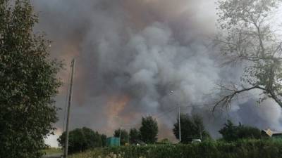 Сайлент Хилл отдыхает! Лесной пожар вплотную подошел к трассе Пермь — Екатеринбург
