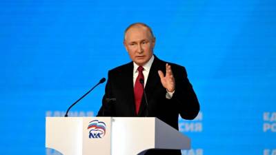 Благополучие и качество жизни человека: что сказал Путин на съезде «Единой России»
