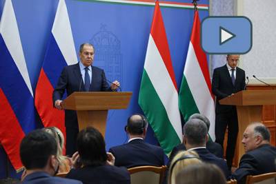 Пресс-конференции Сергея Лаврова по итогам визита в Венгрию