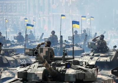 На парад ко Дню независимости в Киеве пришло 100 тысяч человек