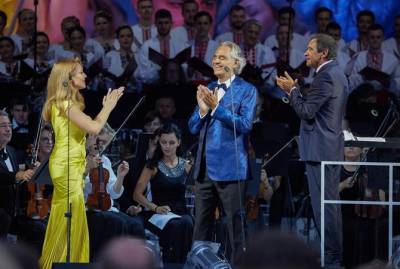 Концерт Бочелли в Киеве: вход по приглашениям для VIP-ов, съемка запрещена