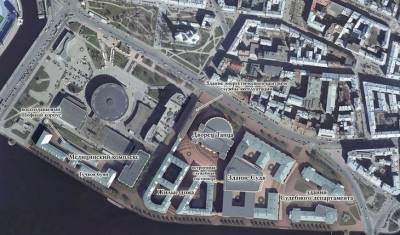 Строительство «Судебного квартала» и «Тучкова буяна» в Петербурге под вопросом