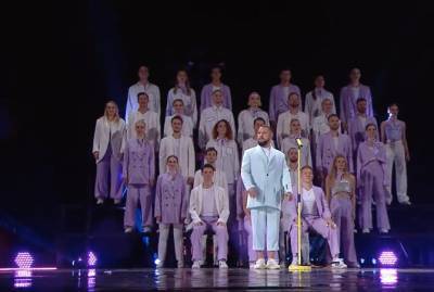 Трек-лист концерта на Олимпийском: MOZGI и Дорофеева исполнили народные песни, а Джамала и Сердючка - хиты "Евровидения"