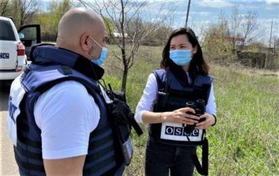 ОБСЕ зафиксировала гаубицы, танки и РСЗО оккупантов на Донбассе