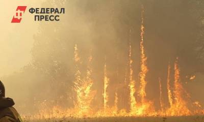 Лесной пожар возле Мансурово в Кунашакском районе не потушен до сих пор