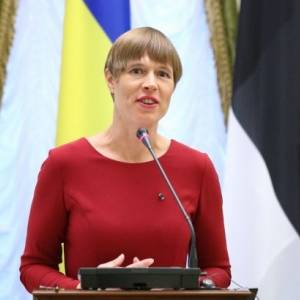 Президент Эстонии сделала заявления о вступлении Украины в ЕС и НАТО
