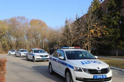 На улице Свободы в Рязани патрульная машина попала в ДТП