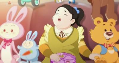 В Северной Корее, страдающей от нехватки еды, выпустили мультфильм о вреде лишнего веса (ВИДЕО)