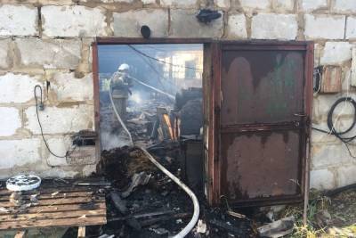Белгородец погиб в своем доме во время пожара