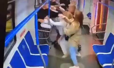 Появилось видео конфликта в метро с семьей мальчика-аутиста