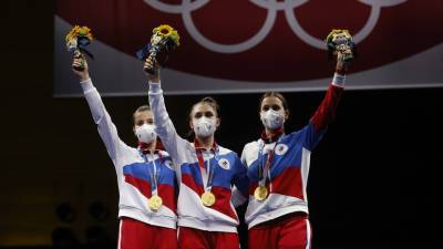 Саблистка Никитина рассказала, как пела гимн России во время награждения на Олимпиаде