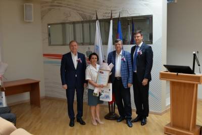 В краснодарском УФНС состоялось торжественное собрание в честь Дня российского флага