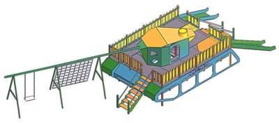 Уралвагонзавод запатентовал проект детской площадки в виде танка «Армата»