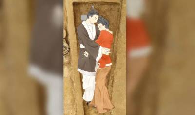 В Китае обнаружили могилу влюбленной пары, погребенной 1500 лет назад