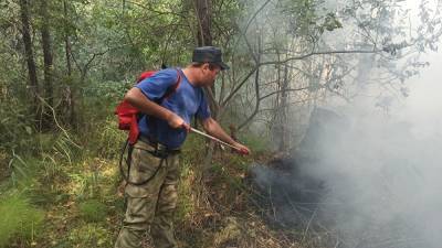 Из-за пожара под Первоуральском эвакуируют лагерь, садоводов и пациентов психдиспансера