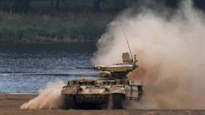 Россия поставила боевые машины «Терминатор» в одну из стран Африки