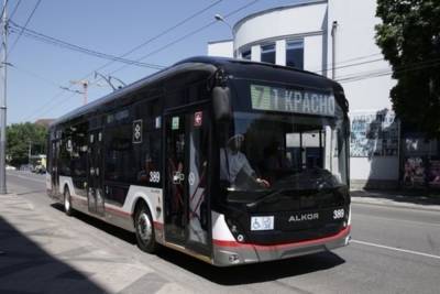 В мэрии Краснодара ответили на вопросы об исчезнувших новых троллейбусах