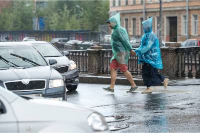 Петербуржцев предупредили о дождях в четверг