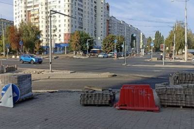 В Белгороде завершается реконструкция двух перекрестков