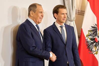 Канцлер Австрии оценил встречу с Лавровым