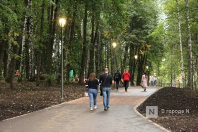 Нижегородцы пожаловались на темноту в парке «Швейцария»