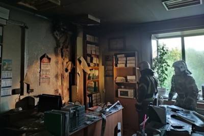 Пожар произошел в детской больнице Новосибирска