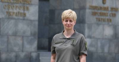 Первая женщина-бригадный генерал появилась в Вооруженных силах Украины