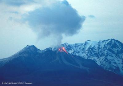 Ученые предупредили об опасности вулкана Шивелуч для туристов, приехавших посмотреть на извержение