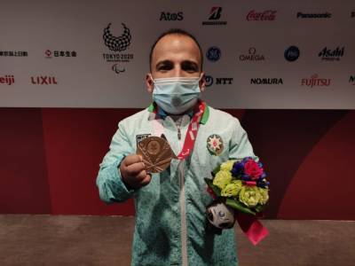 Азербайджанский спортсмен завоевал бронзовую медаль на Паралимпийских играх в Токио (ФОТО)