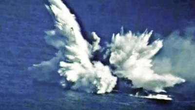 ВМС США уничтожили фрегат Ingraham во время учений
