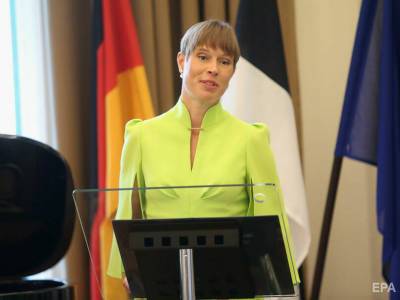 Президент Эстонии прокомментировала информацию СМИ, что она может занять пост генсека НАТО