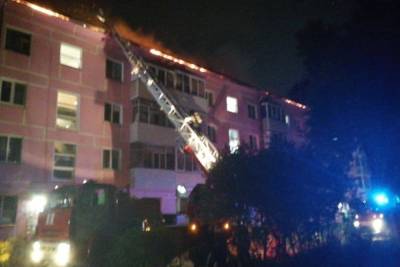 Площадь пожара в жилом доме в Рязани составила 720 квадратных метров